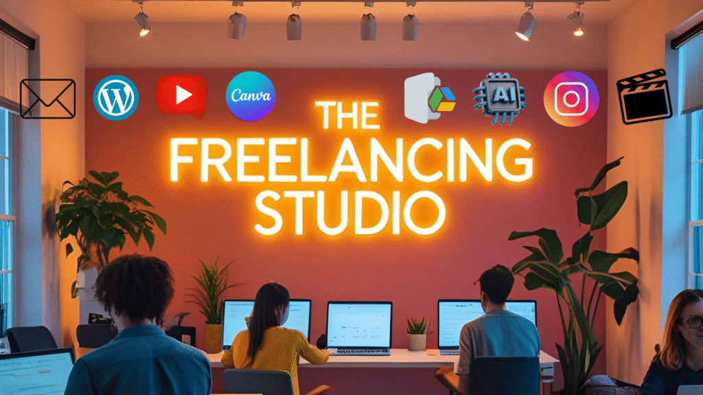 THE FREELANCING STUDIO fb page